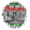 Distressed Round Stickers