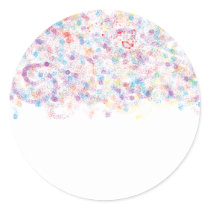 Distressed Round Stickers