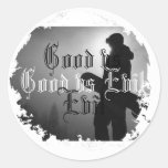 Distressed Round Stickers