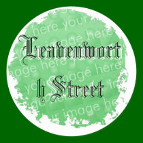 Distressed Round Stickers stickers