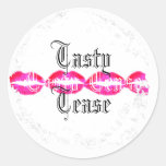 Distressed Round Stickers