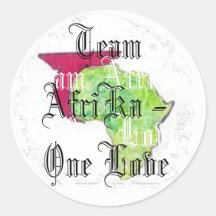 Distressed Round Stickers