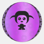 Distressed Round Stickers