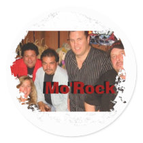 Distressed Round Stickers - Customized