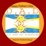 Distressed Round Stickers - Customized stickers