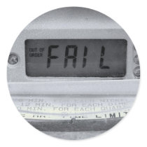 Distressed Round Stickers - Customized