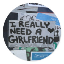 Distressed Round Stickers - Customized