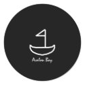 Distressed Round Stickers - Customized by avalonbay Distressed Round Stickers - Customized