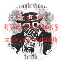 Distressed Round Stickers - Customized by TragicTruth Distressed Round Stickers - Customized