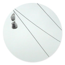 Distressed Round Stickers - Customized