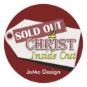 Distressed Round Stickers - Customized