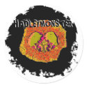 Distressed Round Stickers - Customized by hadleymonster Distressed Round Stickers - Customized