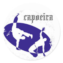 Distressed Round Stickers - Customized stickers