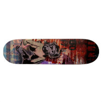 Distressed skateboards by Richter_Apparel Distressed skateboards