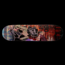 Distressed skateboards by Richter_Apparel Distressed skateboards