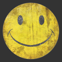 Distressed Smiley