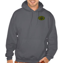 Distressed Turtle 2-Sided Dark Hoodies