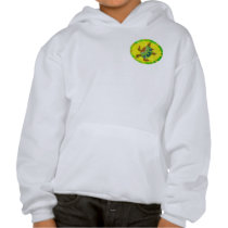Distressed Turtle 2-Sided Kids' Sweatshirts