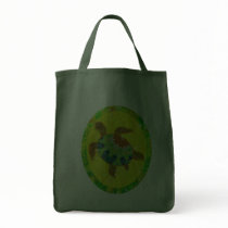 Distressed Turtle Dark Bags