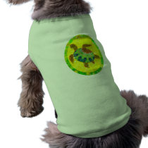 Distressed Turtle Dog T-Shirts