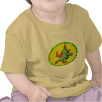 Distressed Turtle Infant T-Shirts