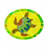 Distressed Turtle Kids' Dark Shirts