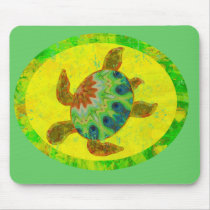 Distressed Turtle Mousepad