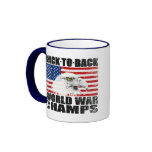 Distressed U.S. Flag & Eagle World War Champs Mug