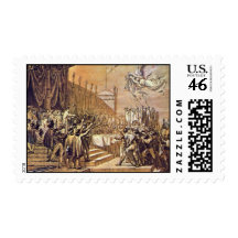 Distribution Of Eagle By David Jacques-Louis (Best Stamp