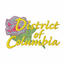 District Of Columbia embroidered shirts by ZazzleEmbroidery District Of Columbia embroidered shirts
