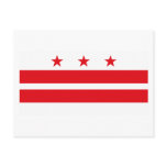 District of Columbia Flag Postcard