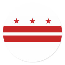District of Columbia Flag stickers by 1791dotus District of Columbia Flag stickers