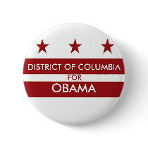 DISTRICT OF COLUMBIA FOR OBAMA Button