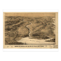 District of Columbia seat of war on the Potomac Postcard