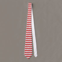 District of Columbia State Flag Tie