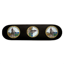 District of Columbia State Seal Custom Skate Board