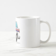 DISTRITO DE COLUMBIA del camión de correo Tazas