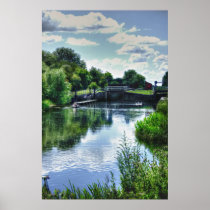 Ditchford Lock (England) Print posters