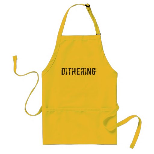 Dithering T-Shirts and Gifts - Political Humor Apron
