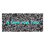 Ditsy1 gift certificate template custom rack cards