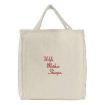 Ditty Bag_Wife_Mother_Sherpa embroidered bags