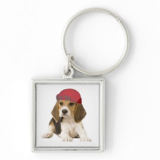 Ditzy Dogs~Original
                           Keychain~Beagle