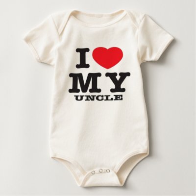 DIU Reaper Crue - I Love My Uncle Baby Clothes Tshirts by domsorrentino