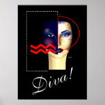 Diva Art Print