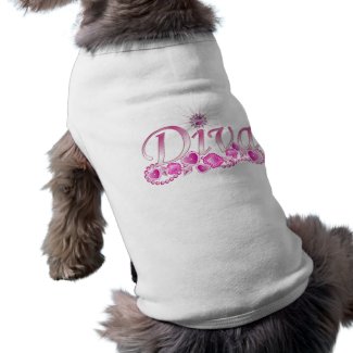 Diva Bling Pet T Shirt
