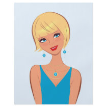 Diva Blond Art flyers