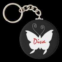 Diva Butterfly I keychains