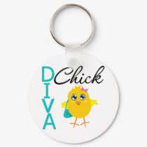 Diva Chick keychains