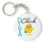 Diva Chick Key Chains