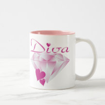 Diva Coffee Mugs